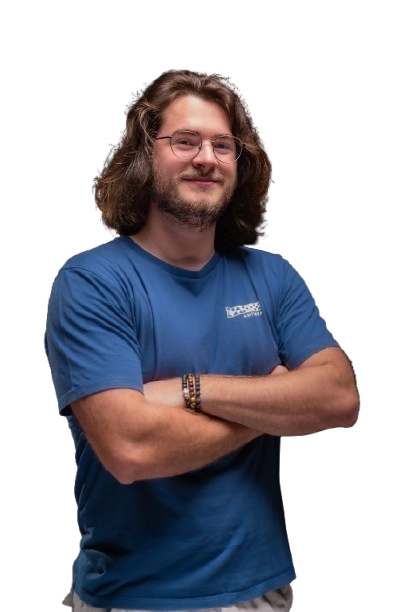 Photo de Gauthier Delvenne croisant les bras